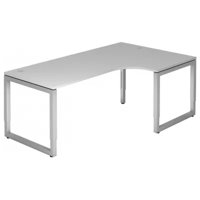 Produktbild von REGO 82 S - 200 x 120 Grau/Silber höhenverstellbar