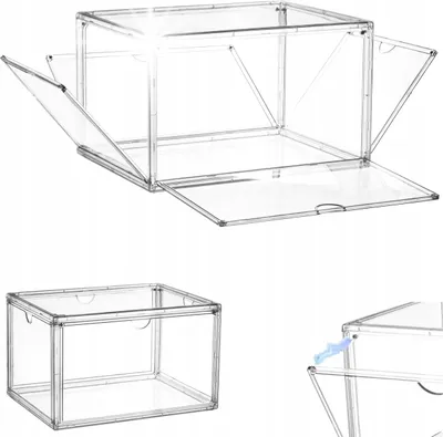 Produktbild von PREMIUM-SAMMLERVITRINE für Figuren, Spielzeugladen, Büro, 4-teilig