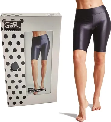Produktbild von Gatta BLACK BRILLANT dámské cyklistické šortky legíny šortky s vysokým pasem, černá, S