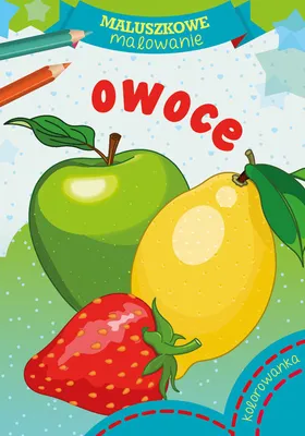 Immagine prodotto di Malen für Kleinkinder. Malseite mit Früchten.