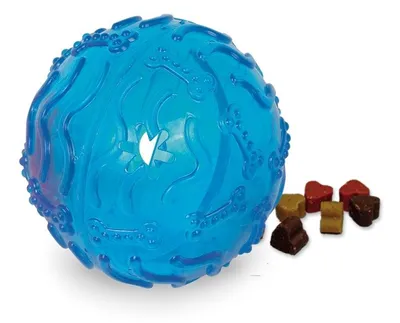 Obrázok produktu pre Lopta Nobby TPR Snackball 10 cm modrá
