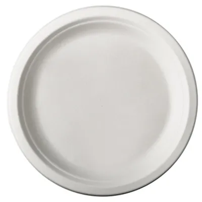 Image de PAPSTAR 89735 50 PAPSTAR Zuckerrohr-Teller pure Ø 23,0 cm