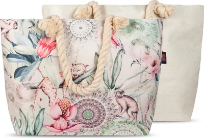 Produktbild von Bag HIP 43x60 cm - tropical print with mandalas