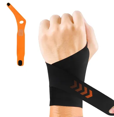 Immagine prodotto di Solidchoice - Fascia da polso ultra-sottile per il supporto in caso di lesioni