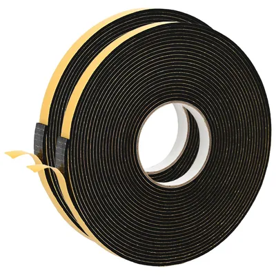 Image de Ruban adhésif en mousse 2 pcs Noir 10mm x 10m Mousse CR