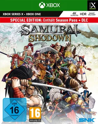 Zdjęcie produktu dla SNK Corporation Samurai Shodown - Special Edition, Xbox Series X, Tryb multiplayer, od 17 lat, Nośnik fizyczny