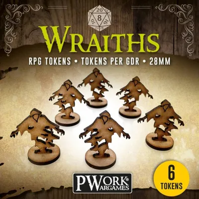 Produktbild von P&P - Tokens - Wraiths