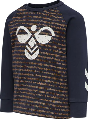 Produktbild von hummel hmlBUSTER Langarmshirt Jungen black iris 56