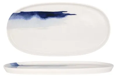 Image de Bol de service Bonna - Blue Wave - Porcelaine - 30 cm