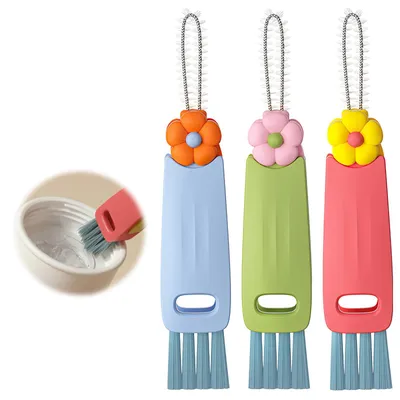Produktbild von 3-in-1 Reinigungsbürstenset für Deckel und Flaschen