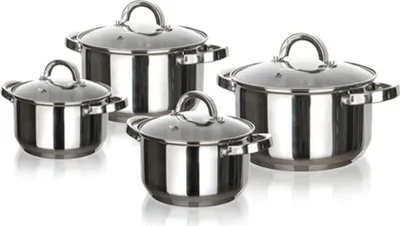 Image de BANQUET batterie de cuisine en acier inoxydable SWING, 8pcs