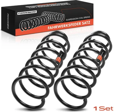 Image de Frankberg 2x Ressort de Suspension Essieu Arrière pour Citroën Nemo Kombi Peugeot Bipper Tepee 1.2L 1.4L An à partir de 2009