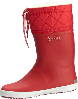 Produktbild von Aigle Giboulee Stiefel rot/weiß Gr. 34