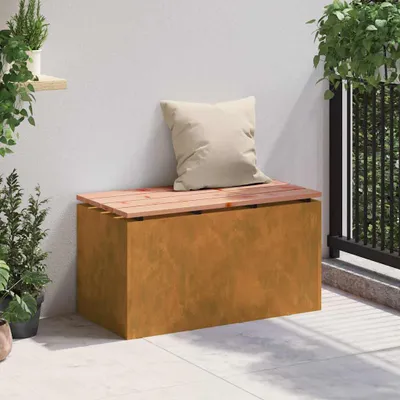 Produktbild von Stabli Gartenbank Wetterfeststahl 80 x 40 x 43cm - DE672452 - Gartenbänke