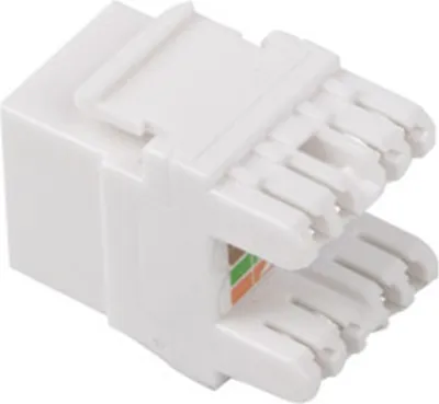 Produktbild von LANBERG Keystone Modul RJ45->LSA CAT.6A UTP 180°