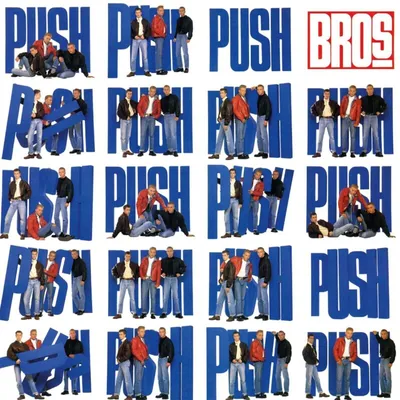 Imagen del producto de Bros: Push (35º aniversario) (180g) (Edición limitada numerada) (Vinilo azul translúcido) - - (LP / P)