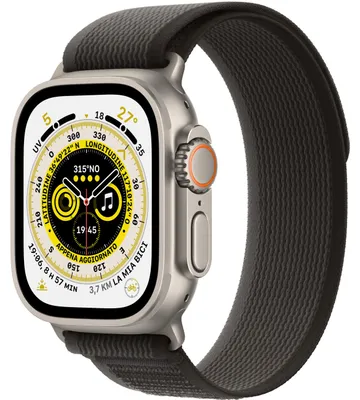 Produktbild von Apple Watch Ultra 4G 49mm Titan/Trail schwarz/grau M/L