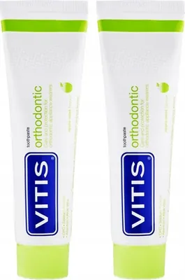 Produktbild von Dentaid | Zahnpasta - Zahnpasta Vitis Ortho - 100 Ml - Antibakteriell - Für Kieferorthopädie - Mit Fluorid