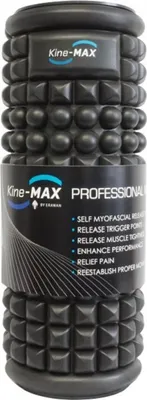 Productafbeelding van Kine-MAX Professionele massagefoamroller, zwart