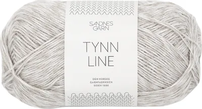 Immagine prodotto di Sandnes Tynn Line, 50g - Cotone e lino, colore 3820 (perlegra)