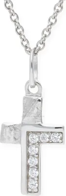 Produktbild von JuwelmaLux Anhänger Sterling Silber 925 Kreuz mit Zirkonia JL20-02-0161