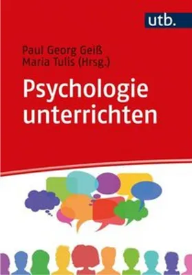Obrázek produktu pro Psychologie unterrichten