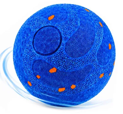 Produktbild von Interaktiver Hundeball – 3 Modi, wiederaufladbar, ETPU bissfest, 8,2 cm – Selbstbewegender Spielball gegen Langeweile für Hunde