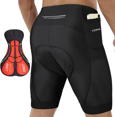 Fahrradshorts für Herren mit Kompression aus 100% Polyester, Hauptbild