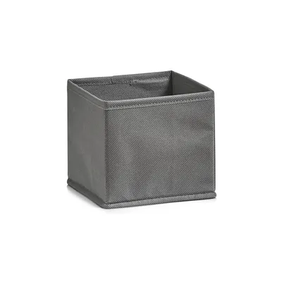 Produktbild von Zeller Aufbewahrungsbox, faltbar, grau, 14 x 14 x 13 cm, 14600