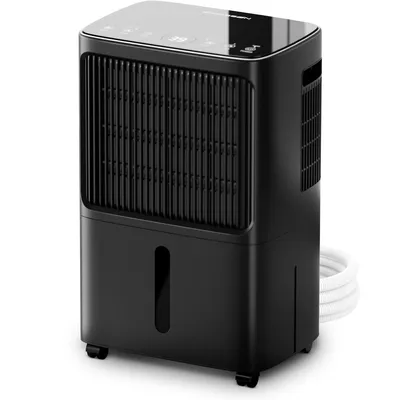 Produktbild von Erikssøn Luftentfeuchter Dry Pro Plus – bis 16 L/Tag – Waschtrockenfunktion – für Schlafzimmer, Bad, Wohnzimmer & Keller – Luftentfeuchter - Schwarz
