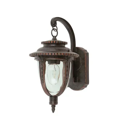 Produktbild von Elstead St Louis Außen-Wandleuchte E27 40cm Verwitterte Bronze IP44