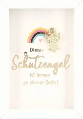 Produktbild von Depesche Komplimente im Bilderrahmen, klein : Dieser Schutzengel ist immer an deiner.. Komplimente im Bilderrahmen, klein: Dieser Schutzengel ist immer an deiner..