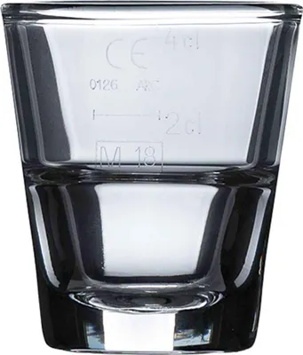 Produktbild von Stack Up Shot 4,5cl; 2+4cl /-/ stapelbar - 12 Stück