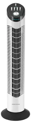 Produktbild von Cecotec EnergySilence 790 Skyline, Haushaltsturmventilator, Schwarz, Weiß, Flur, Tasten, Drehregler, 2 h, AC