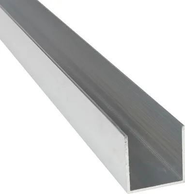 Produktbild von Aluminium U-Profil [25 x 25 x 25 x 2 mm Länge: 2.000 mm]