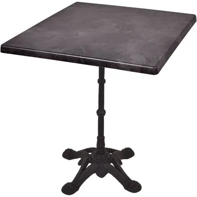 Produktbild von Bistrotisch DARK SLATE CIVETTA 02 | 70×70 cm