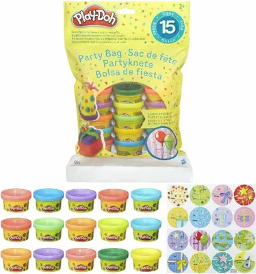 Obrázok produktu pre Play-Doh Party cesto s nálepkami