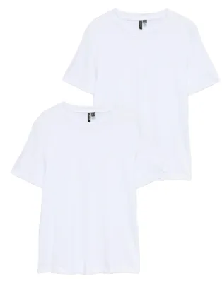 Produktbild von VERO MODA 2er-SET Klassisches T-Shirt mit Rundhalsausschnitt Größe: XS