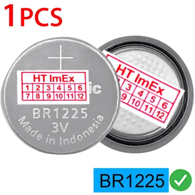 Produktbild von Knopfzelle Batterie Panasonic BR1225 Lithium Knopfzelle 3,0Volt 48mAh