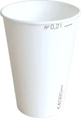 Produktbild von Braun & Company Pappbecher 0,2 L By Nature 10 Stück