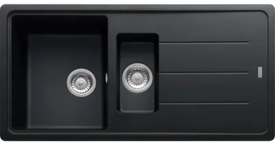 Obrázek produktu pro FRANKE - Dřez integrovaný Basis BFG 651-97 Onyx + sítko