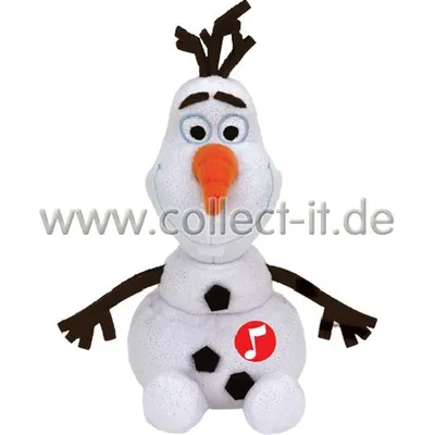 Image de Disney - Olaf pailleté avec son - 20 cm