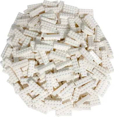 Obrázok produktu pre LEGO® 2x6 kociek Vysoká biela - 2456 NOVINKA! Množstvo 312x