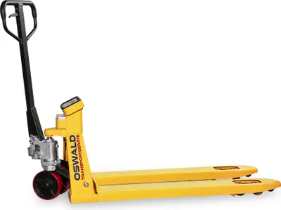 Produktbild von Waagehubwagen WAA25-05 - Tragkraft 2500 kg, 500 g Anzeigeschritte