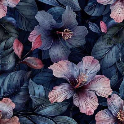 Image de OUTDOOR DEKOSTOFFE OXFORD - Motiv Blumen I DX5306