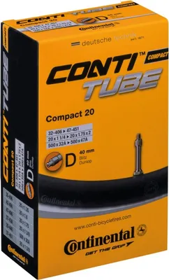 Produktbild von Continental Schlauch Compact 20 20x1 1/4-1.75"x2 32/47-406/451 DV 40mm
