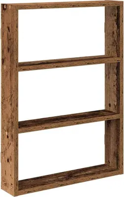 Image de vidaXL Étagère murale imitation bois ancien 43x9x60 cm Bois composite