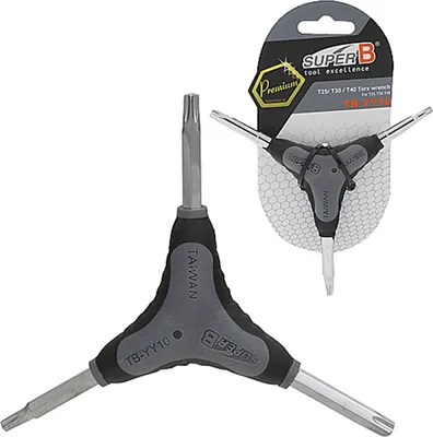 Zdjęcie produktu dla SUPER B ''Y'' Klucz. Torx 25/30/40
