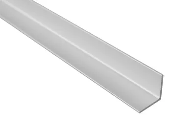 Produktbild von 2 Meter | Bastler Winkel Eckleiste Alu eloxiert | Effector | B10 | silber
