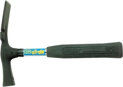 Produktbild von Maurerhammer 600 g geraut Berliner Form Stahlrohr Stiftsicherung